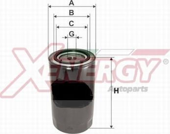 AP XENERGY X1595741 - Масляный фильтр abcparts.ee