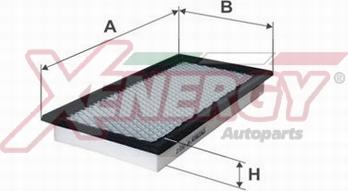AP XENERGY X1590932 - Воздушный фильтр двигателя abcparts.ee