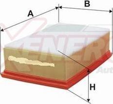 AP XENERGY X1590587 - Воздушный фильтр двигателя abcparts.ee