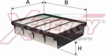 AP XENERGY X1591201 - Воздушный фильтр двигателя abcparts.ee