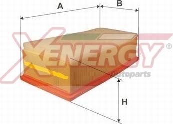 AP XENERGY X1591781 - Воздушный фильтр двигателя abcparts.ee