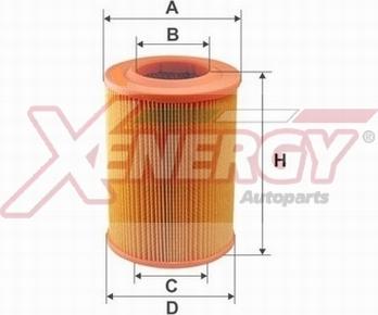 AP XENERGY X159353 - Воздушный фильтр двигателя abcparts.ee