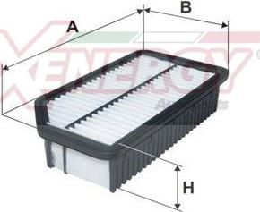 AP XENERGY X1521879 - Воздушный фильтр двигателя abcparts.ee