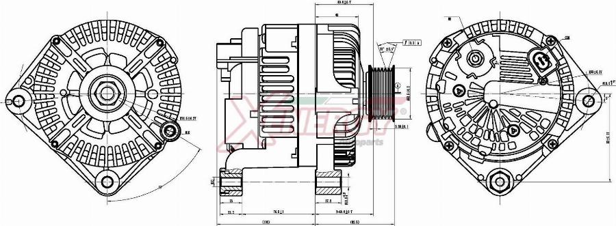 AP XENERGY XAL26915AD - Генератор abcparts.ee