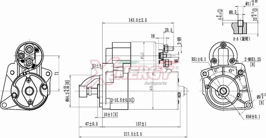 AP XENERGY XST15120AD - Стартер abcparts.ee