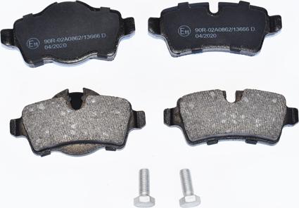 ASAM 79638 - Тормозные колодки, дисковые, комплект abcparts.ee
