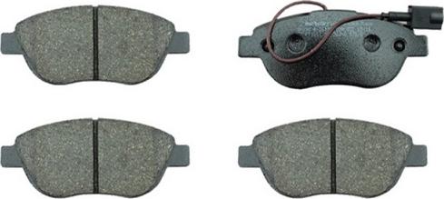 ASAM 71868 - Тормозные колодки, дисковые, комплект abcparts.ee