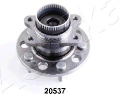 Ashika 44-20537 - Ступица колеса, поворотный кулак abcparts.ee