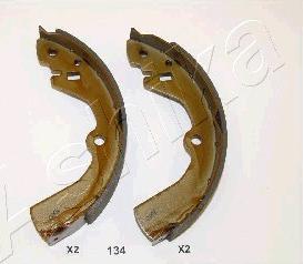 Ashika 55-01-134 - Комплект тормозных колодок, барабанные abcparts.ee