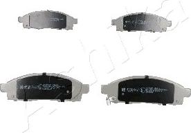 Ashika 50-05-504 - Тормозные колодки, дисковые, комплект abcparts.ee