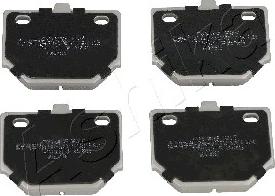 Ashika 50-06-600 - Тормозные колодки, дисковые, комплект abcparts.ee