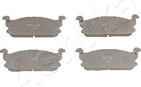 Ashika 50-06-602 - Тормозные колодки, дисковые, комплект abcparts.ee