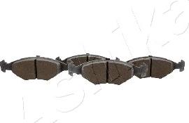 Ashika 50-00-0019 - Тормозные колодки, дисковые, комплект abcparts.ee