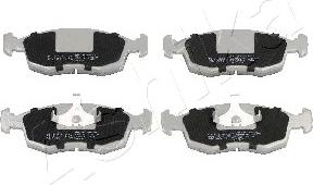 Ashika 50-00-0303 - Тормозные колодки, дисковые, комплект abcparts.ee