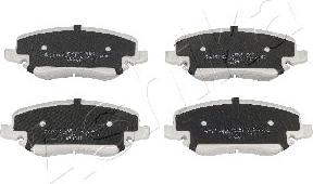 Ashika 50-00-0239 - Тормозные колодки, дисковые, комплект abcparts.ee