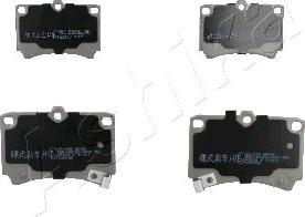 Ashika 50-03-341 - Тормозные колодки, дисковые, комплект abcparts.ee