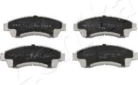 Ashika 50-03-312 - Тормозные колодки, дисковые, комплект abcparts.ee