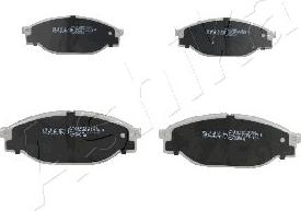 Ashika 50-02-214 - Тормозные колодки, дисковые, комплект abcparts.ee