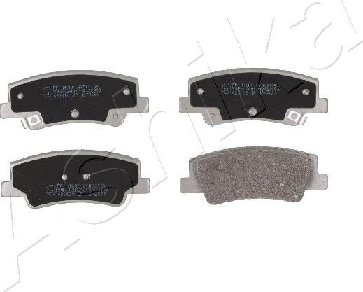 Ashika 51-0H-H16 - Тормозные колодки, дисковые, комплект abcparts.ee