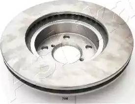 Ashika 60-07-706 - Тормозной диск abcparts.ee