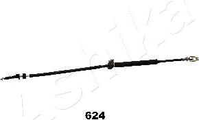 Ashika 154-06-624 - Трос, управление сцеплением abcparts.ee