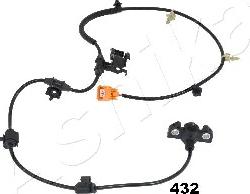 Ashika 151-04-432 - ABS датчик, частота вращения колеса abcparts.ee