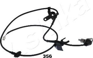 Ashika 151-03-356 - ABS датчик, частота вращения колеса abcparts.ee