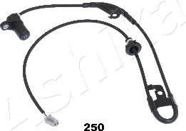 Ashika 151-02-250 - ABS датчик, частота вращения колеса abcparts.ee