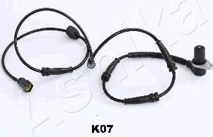 Ashika 151-0K-K07 - ABS датчик, частота вращения колеса abcparts.ee