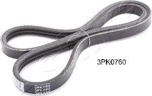 Ashika 112-3PK760 - Поликлиновой ремень abcparts.ee