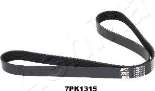 Ashika 112-7PK1315 - Поликлиновой ремень abcparts.ee