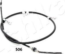 Ashika 131-05-506 - Тросик, cтояночный тормоз abcparts.ee