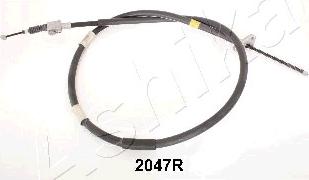 Ashika 131-02-2047R - Тросик, cтояночный тормоз abcparts.ee
