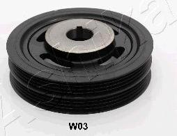 Ashika 122-0W-W03 - Шкив коленчатого вала abcparts.ee