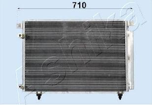 Ashika CND253017 - Конденсатор кондиционера abcparts.ee