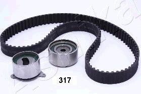 Ashika KCT317 - Комплект зубчатого ремня ГРМ abcparts.ee