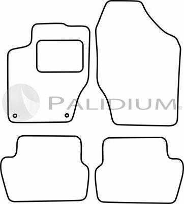 Ashuki PAL18-5228 - Комплект ковриков abcparts.ee