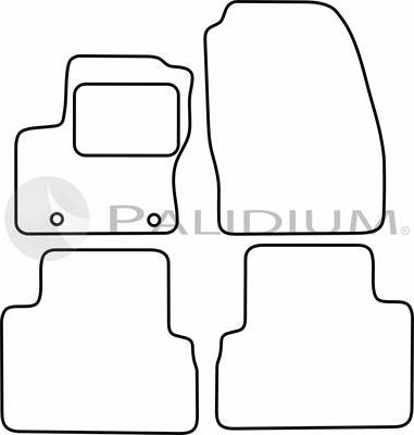 Ashuki PAL18-0441 - Комплект ковриков abcparts.ee