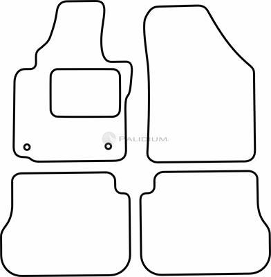 Ashuki PAL18-1786 - Комплект ковриков abcparts.ee