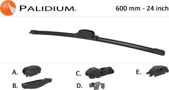 Ashuki PAL7-2600 - Klaasipuhastaja kumm abcparts.ee