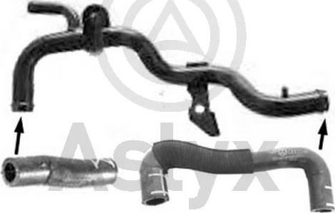 Aslyx AS-503421 - Шланг радиатора abcparts.ee