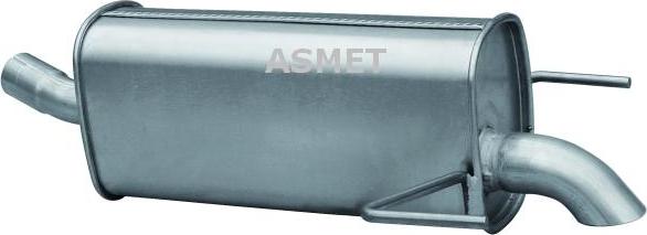 Asmet 05.183 - Глушитель выхлопных газов, конечный abcparts.ee