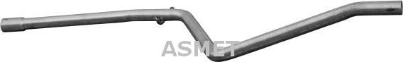 Asmet 10.107 - Труба выхлопного газа abcparts.ee