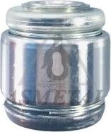 AS Metal 11MR1800 - Сайлентблок, рычаг подвески колеса abcparts.ee