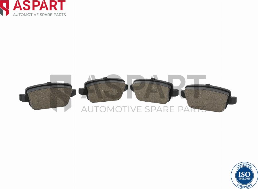ASPART 3BPA1096 - Тормозные колодки, дисковые, комплект abcparts.ee