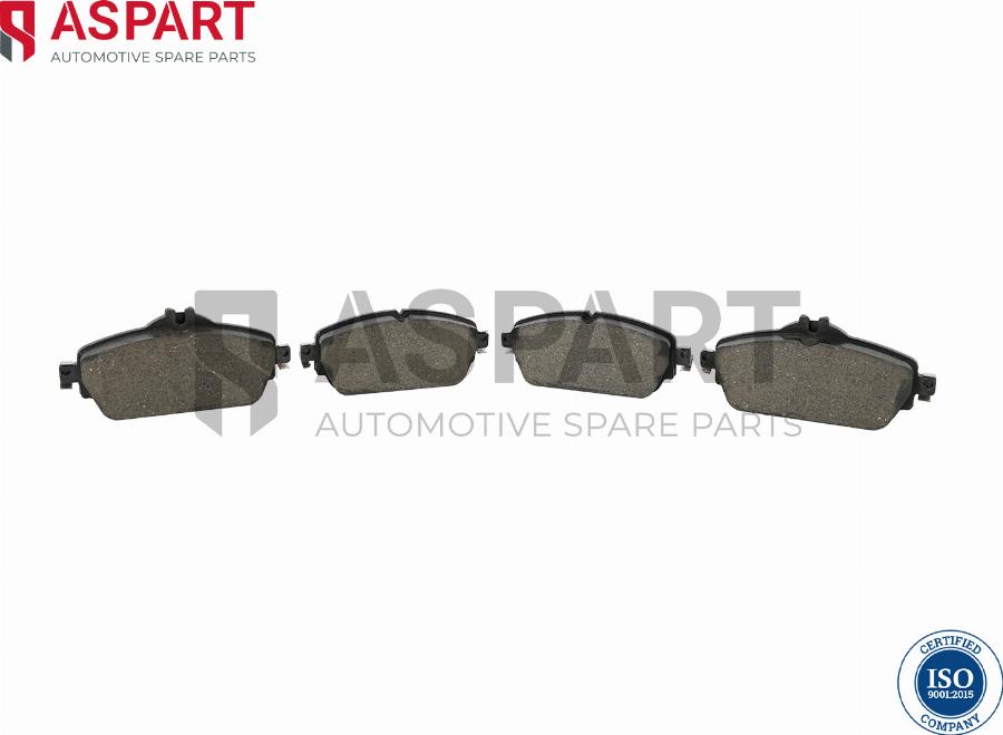 ASPART 3BPA1037 - Тормозные колодки, дисковые, комплект abcparts.ee