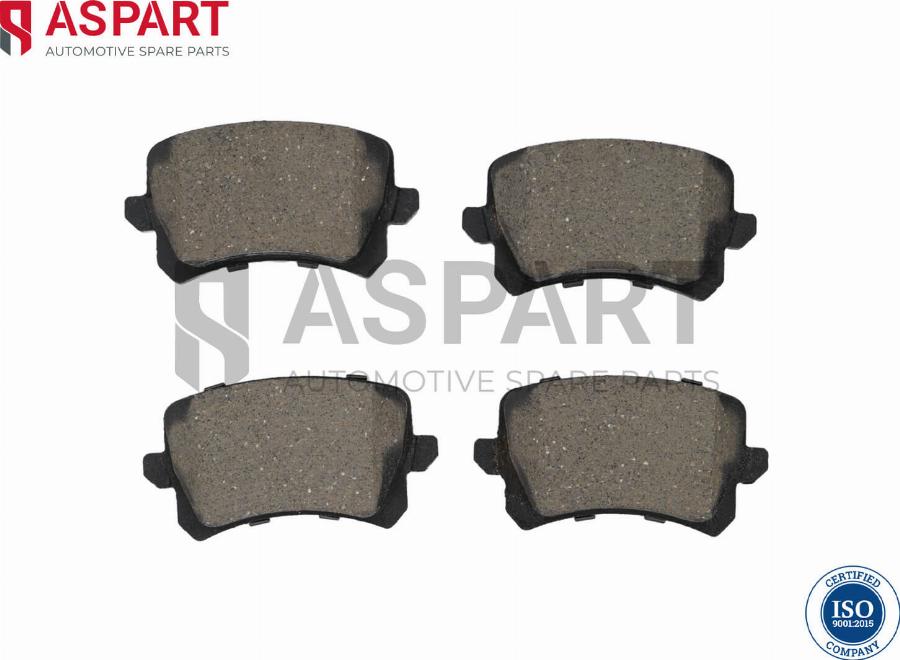 ASPART 3BPA1112 - Тормозные колодки, дисковые, комплект abcparts.ee