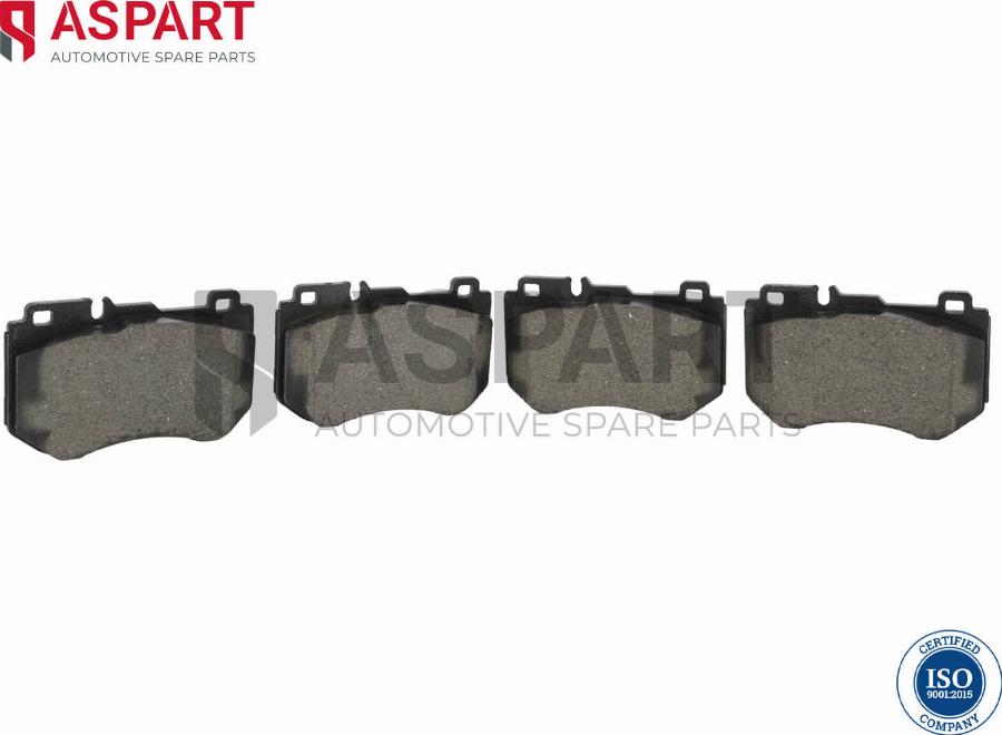 ASPART 3BPA1128 - Тормозные колодки, дисковые, комплект abcparts.ee