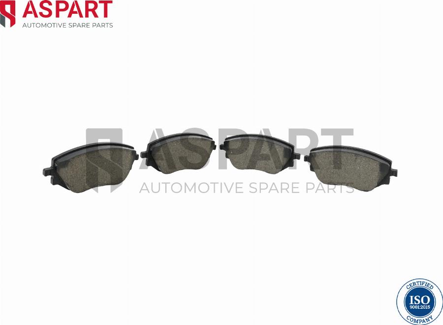 ASPART 3BPA1325 - Тормозные колодки, дисковые, комплект abcparts.ee