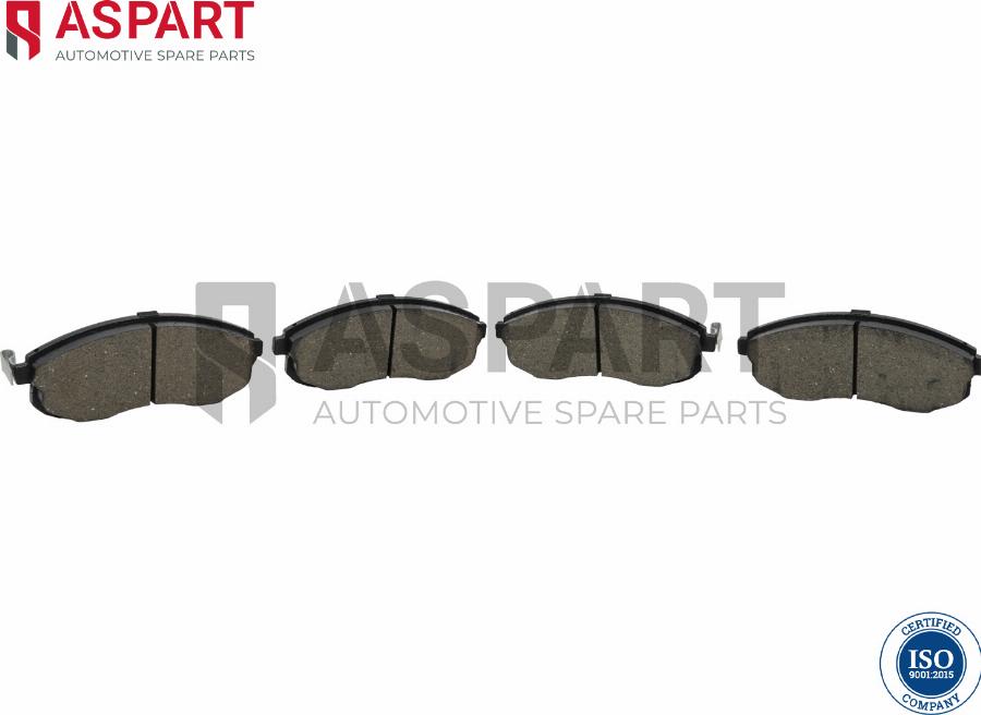 ASPART 3BPA1376 - Тормозные колодки, дисковые, комплект abcparts.ee